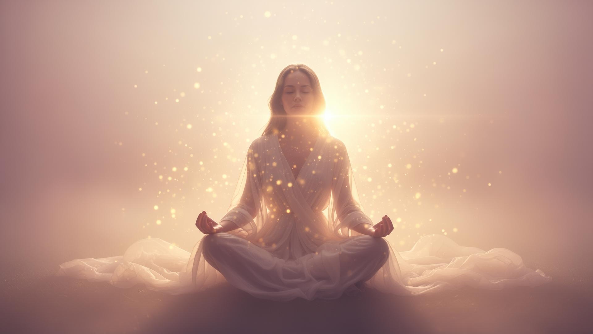 Divya — sitting calmly
